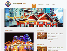 Tablet Screenshot of cherryqueenhotelmyanmar.com